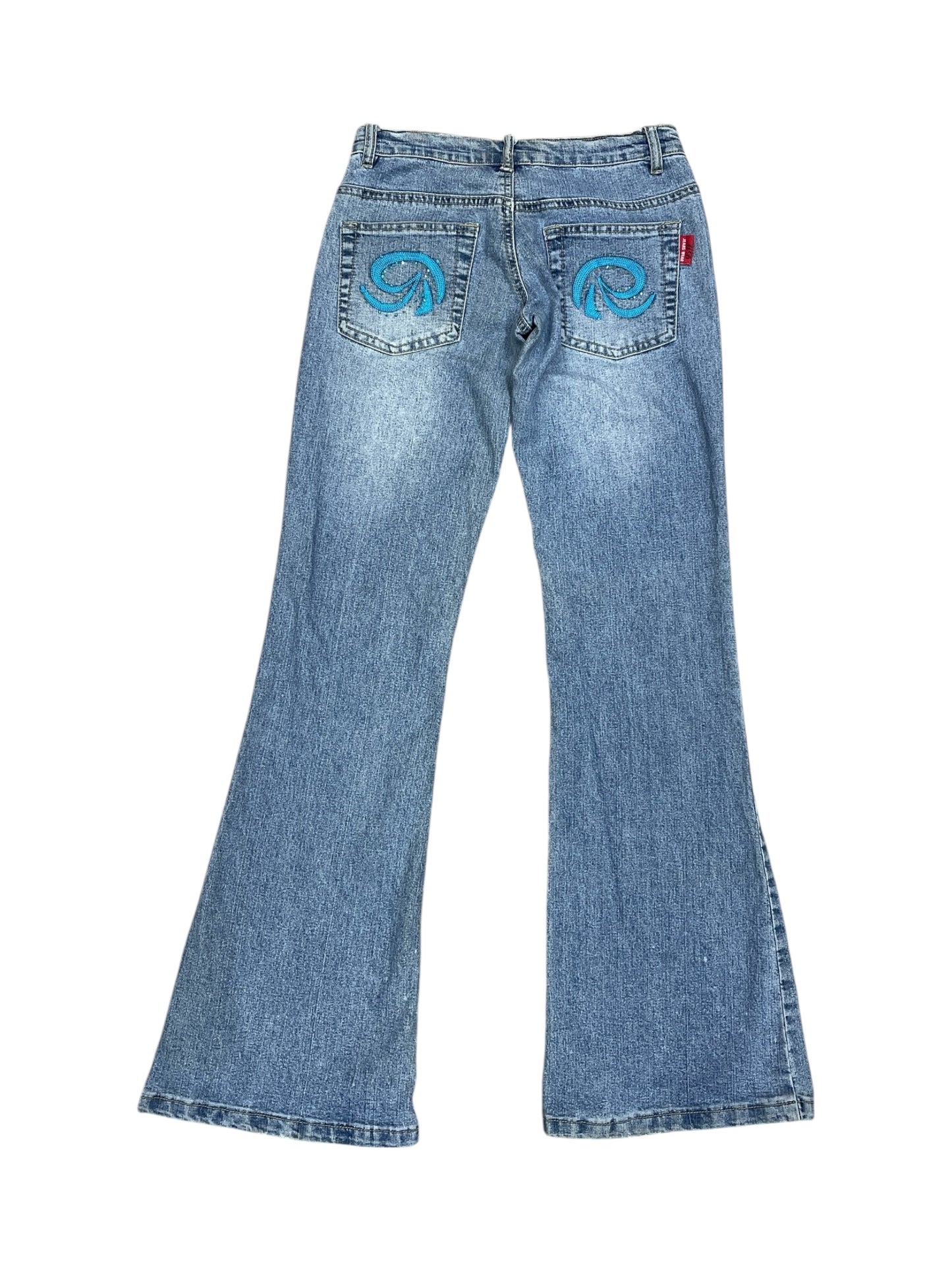 Jean oxford con bordados