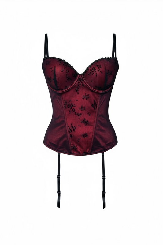 CORSET SATINADO
