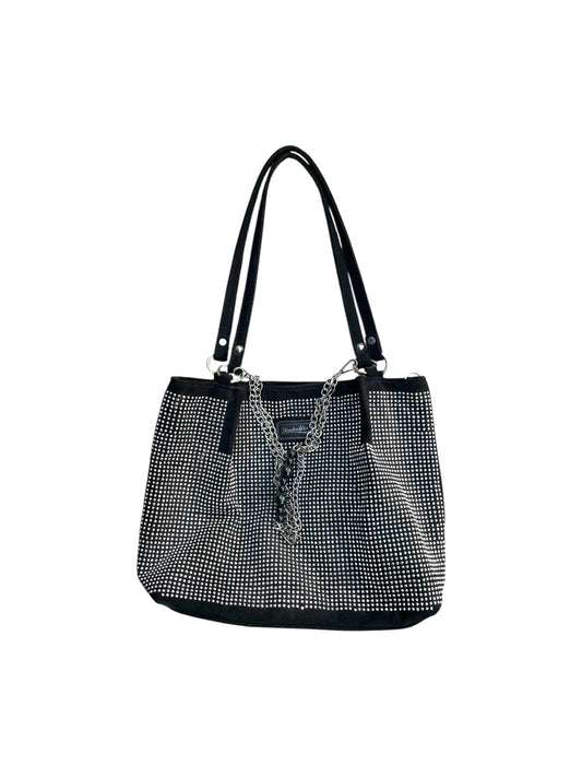 Bag tipo tote con full strass