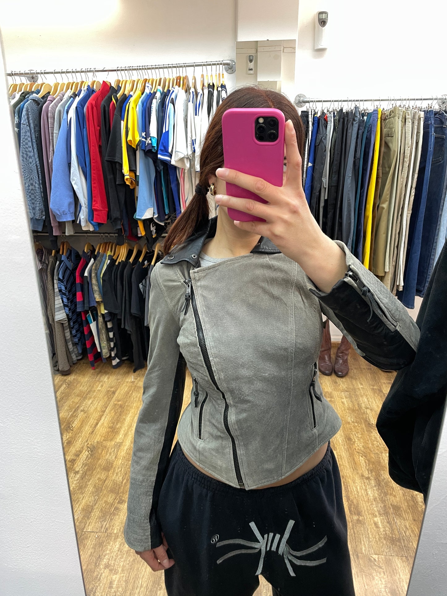 Chaqueta gamuza nueva