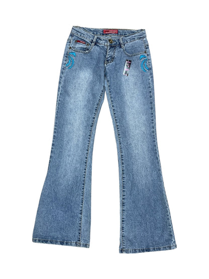 Jean oxford con bordados