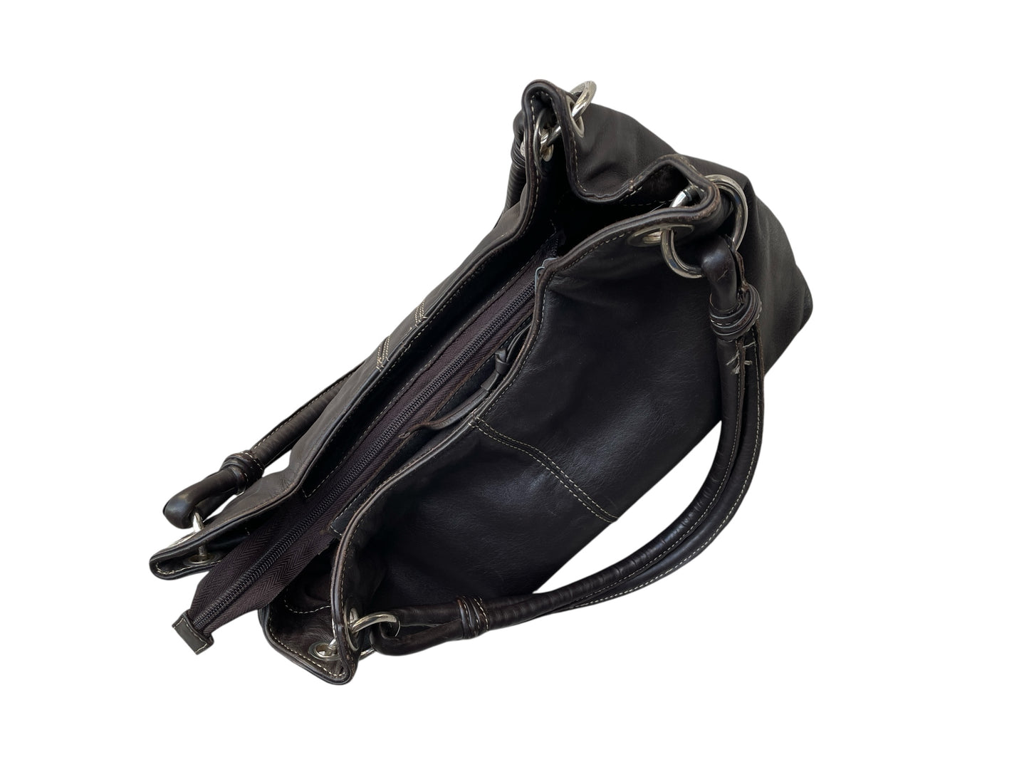 Bag cuero choco