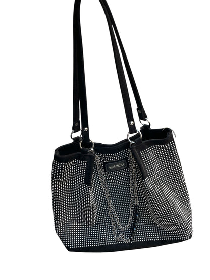 Bag tipo tote con full strass