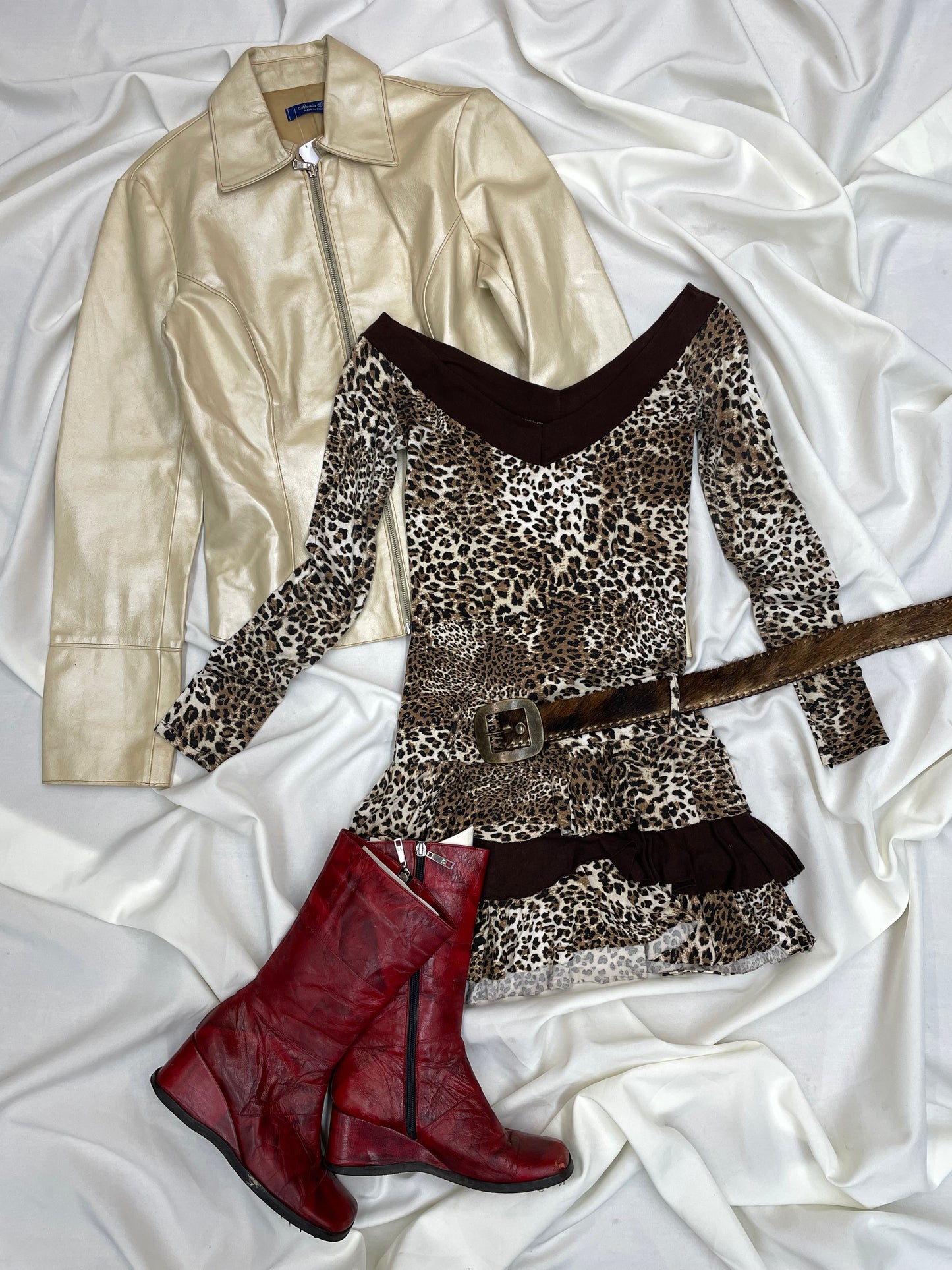 Vestido leopardo