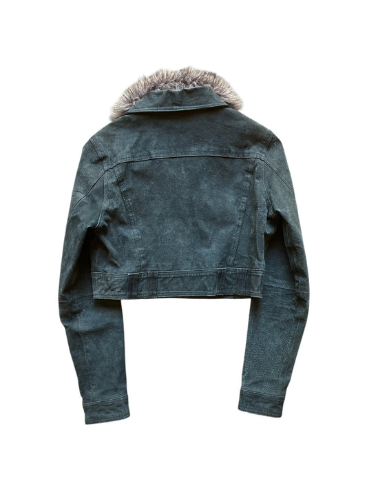 Campera crop Fur