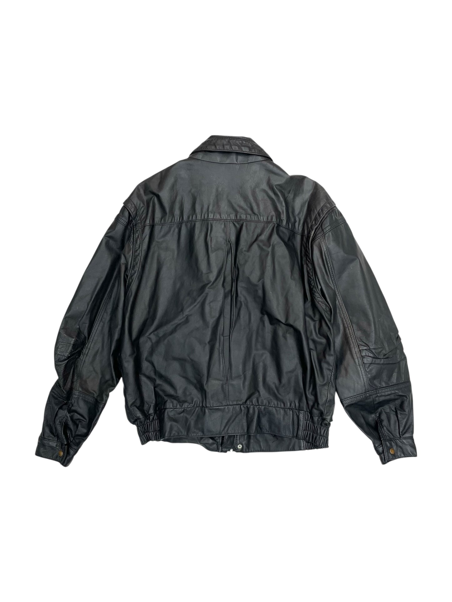 Bomber de cuero