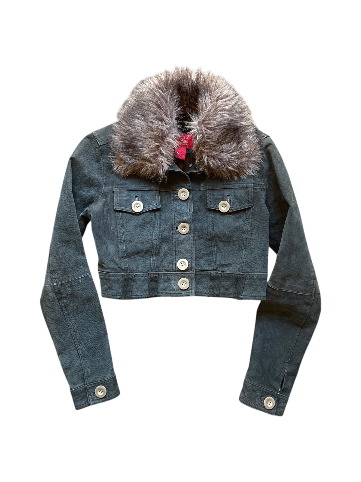 Campera crop Fur