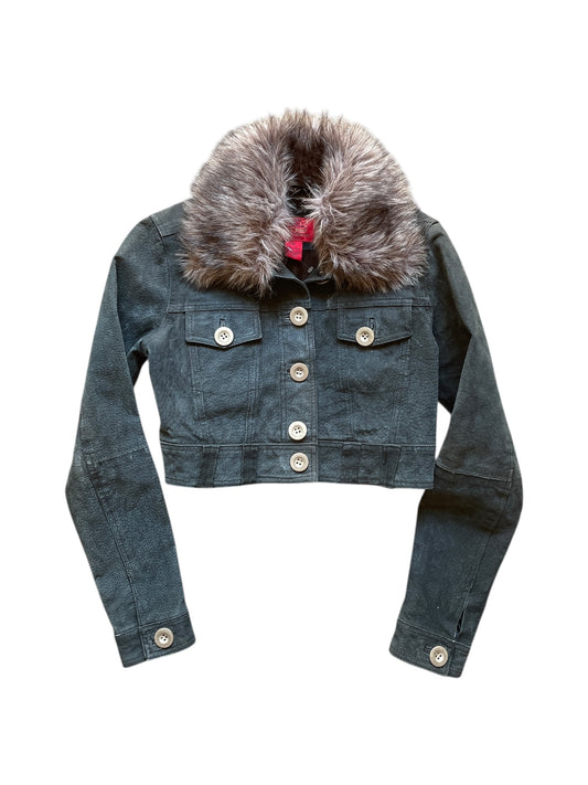 Campera crop Fur