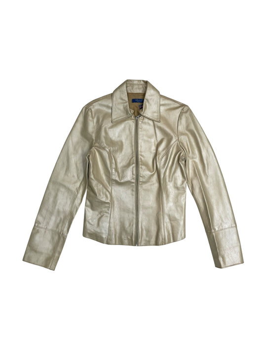 Chaqueta cuero italiana
