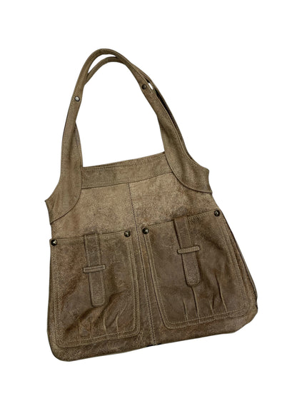 Cartera tipo tote cuero