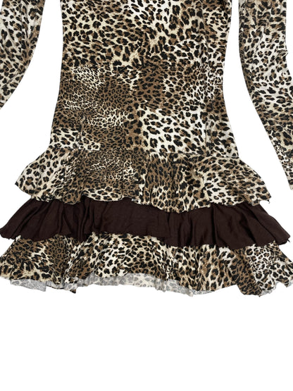 Vestido leopardo
