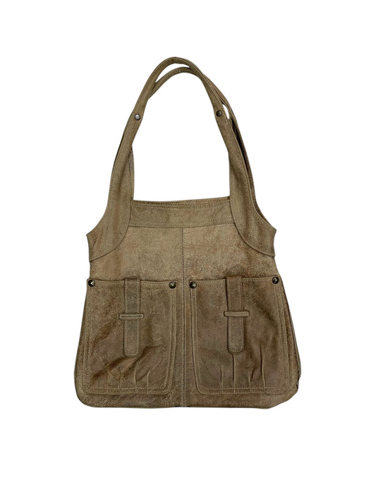 Cartera tipo tote cuero